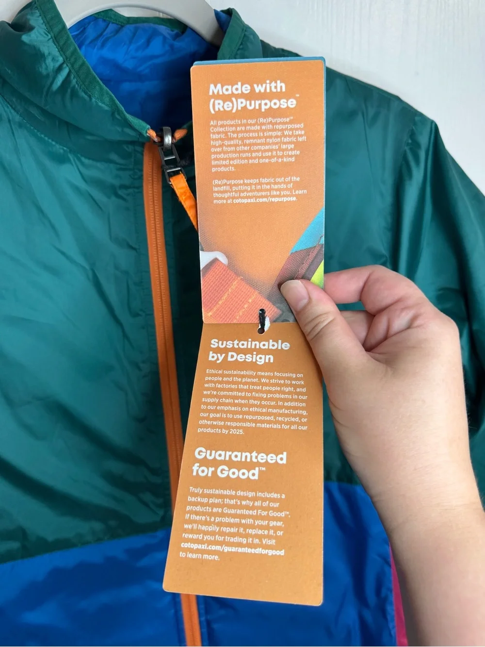 Cotopaxi Kids TECA CALIDO JACKET Boys Size Large Gorpcore Outdoor Hiking Camping